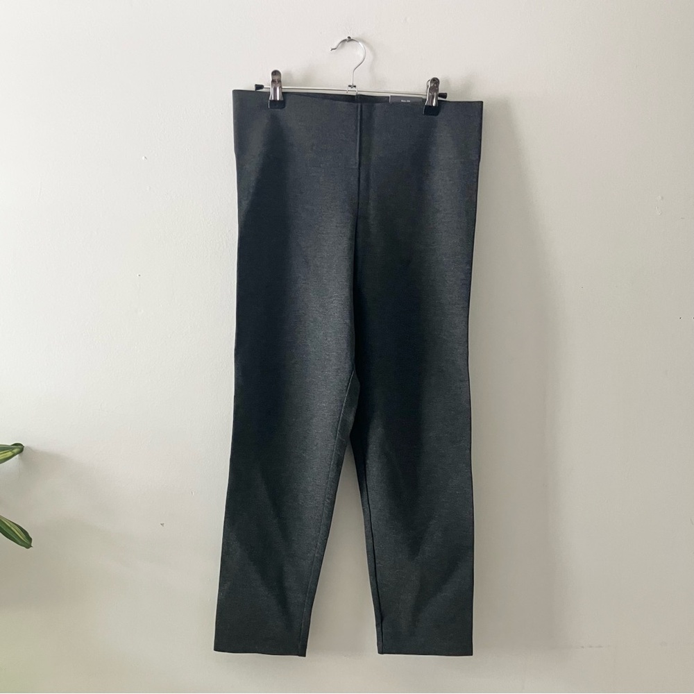 NWT‎ Worthington Gray Sculpting Pull-On Leggings Petite Medium Athleisure